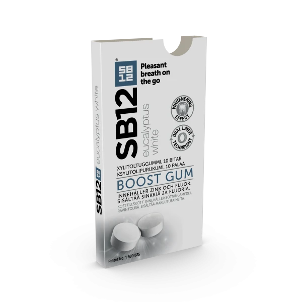 Boost Gum Eucalyptus White